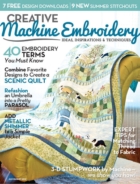 Creative-Machine-Embroidery July 01, 2013 Issue Cover