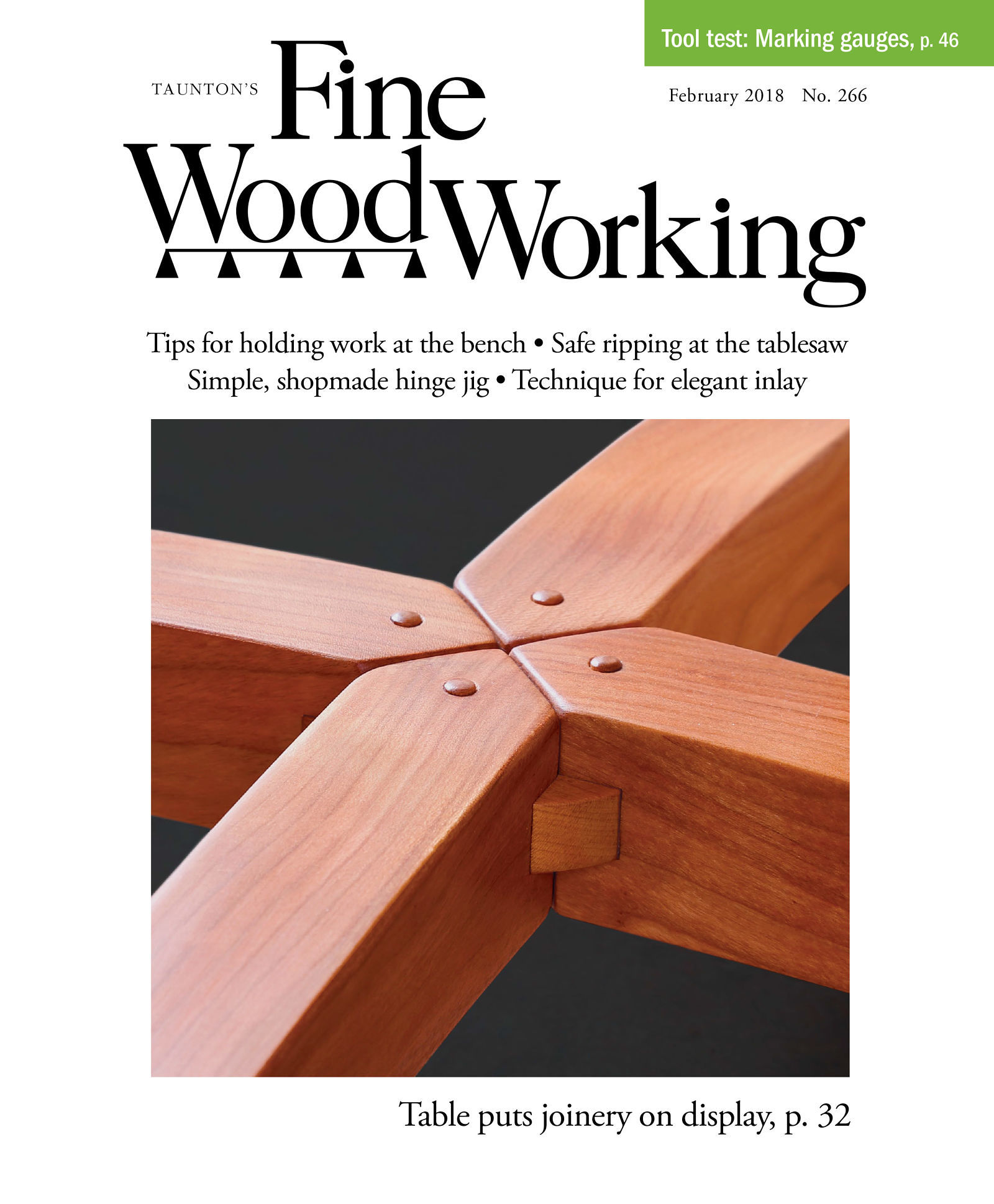 Fine-Woodworking January 02, 2018 Issue Cover