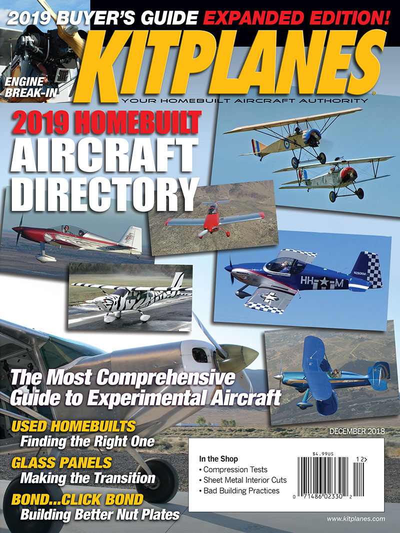 Kit-Planes December 01, 2018 Issue Cover
