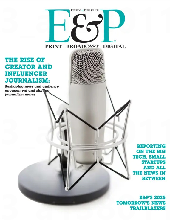 Editor-and-Publisher March 01, 2025 Issue Cover