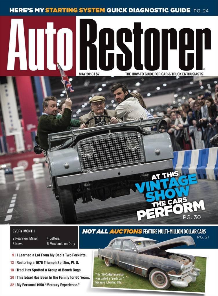 Auto-Restorer May 01, 2018 Issue Cover