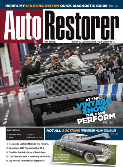 Auto Restorer May 01, 2018 Issue Cover