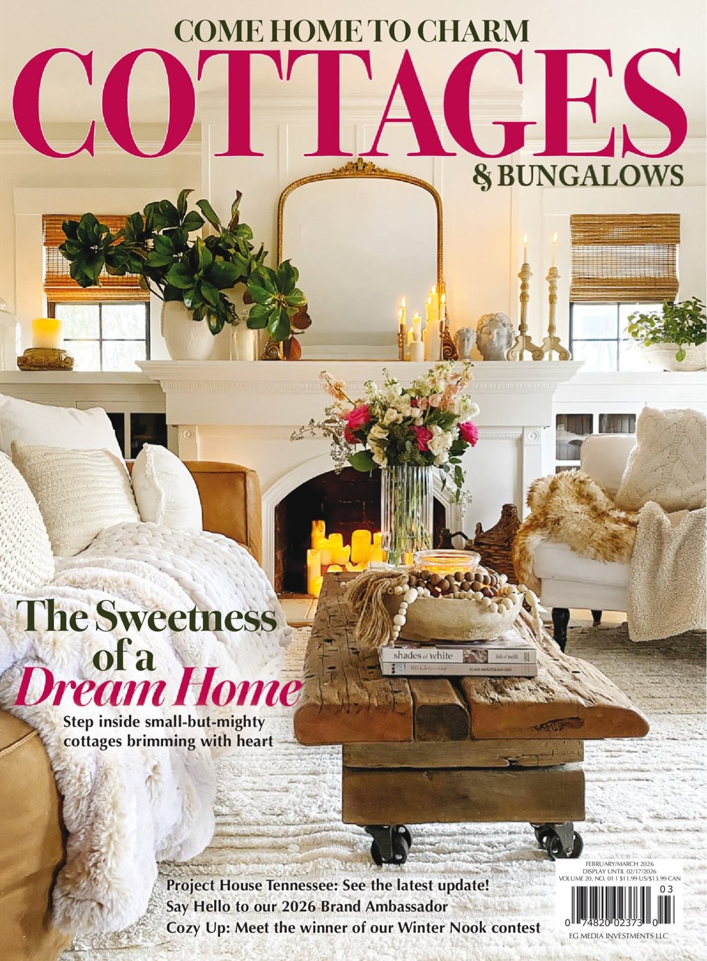 Cottages & Bungalows February 01, 2026 Issue Cover