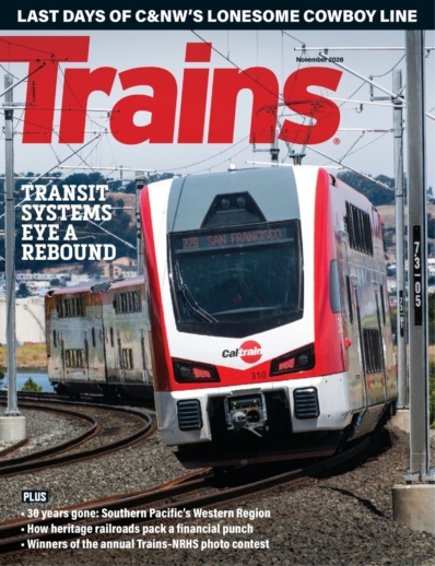 Trains November 01, 2026 Issue Cover