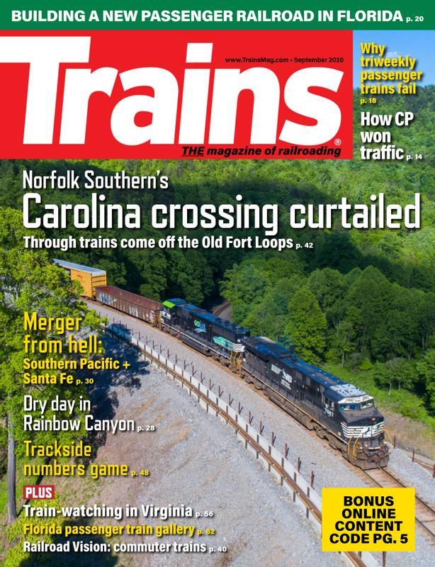 Trains September 01, 2020 Issue Cover