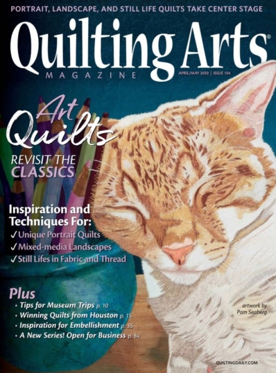 Quilting Arts April 01, 2020 Issue Cover