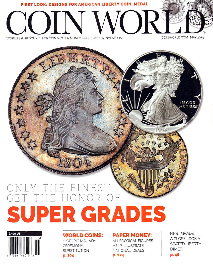 Coin-World-Weekly May 01, 2024 Issue Cover