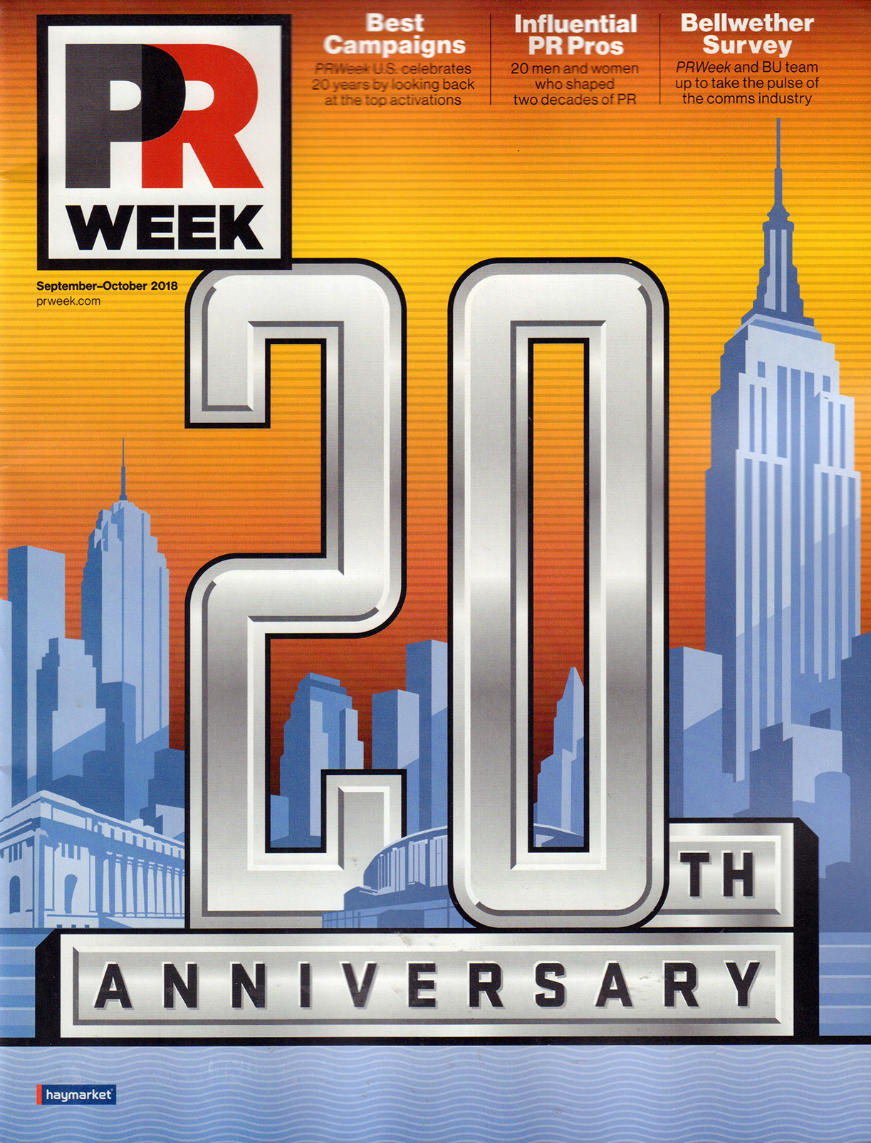 prweek September 01, 2018 Issue Cover