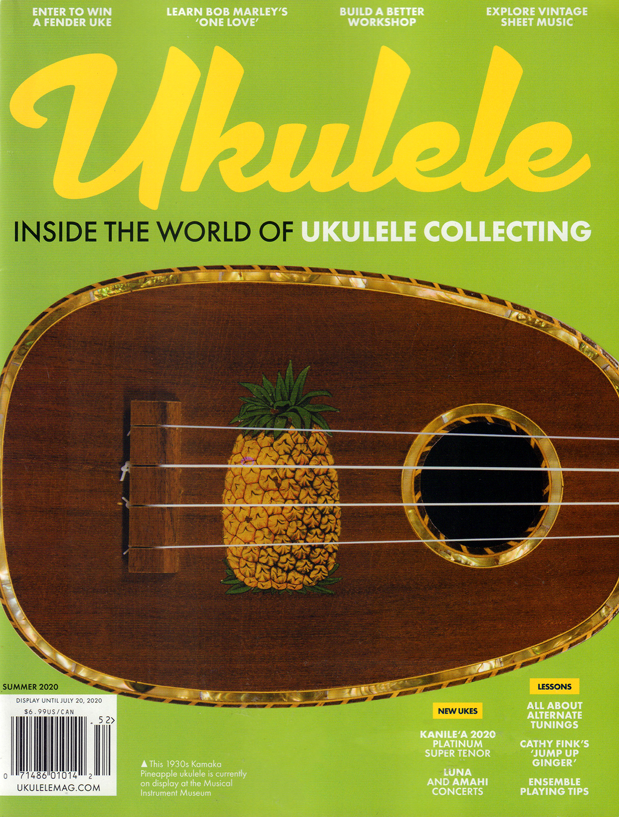 Ukulele June 01, 2020 Issue Cover