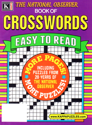 National Observer Book of Crosswords Magazine Subscription