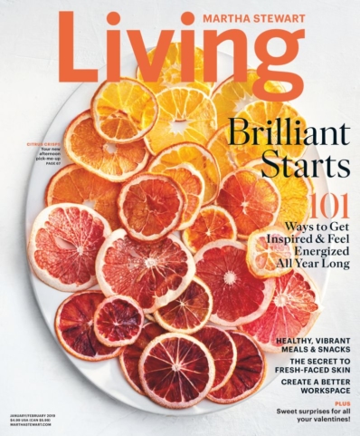 Martha Stewart Living January 01, 2019 Issue Cover