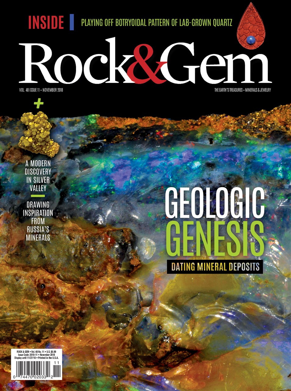 Rock-and-Gem November 01, 2018 Issue Cover