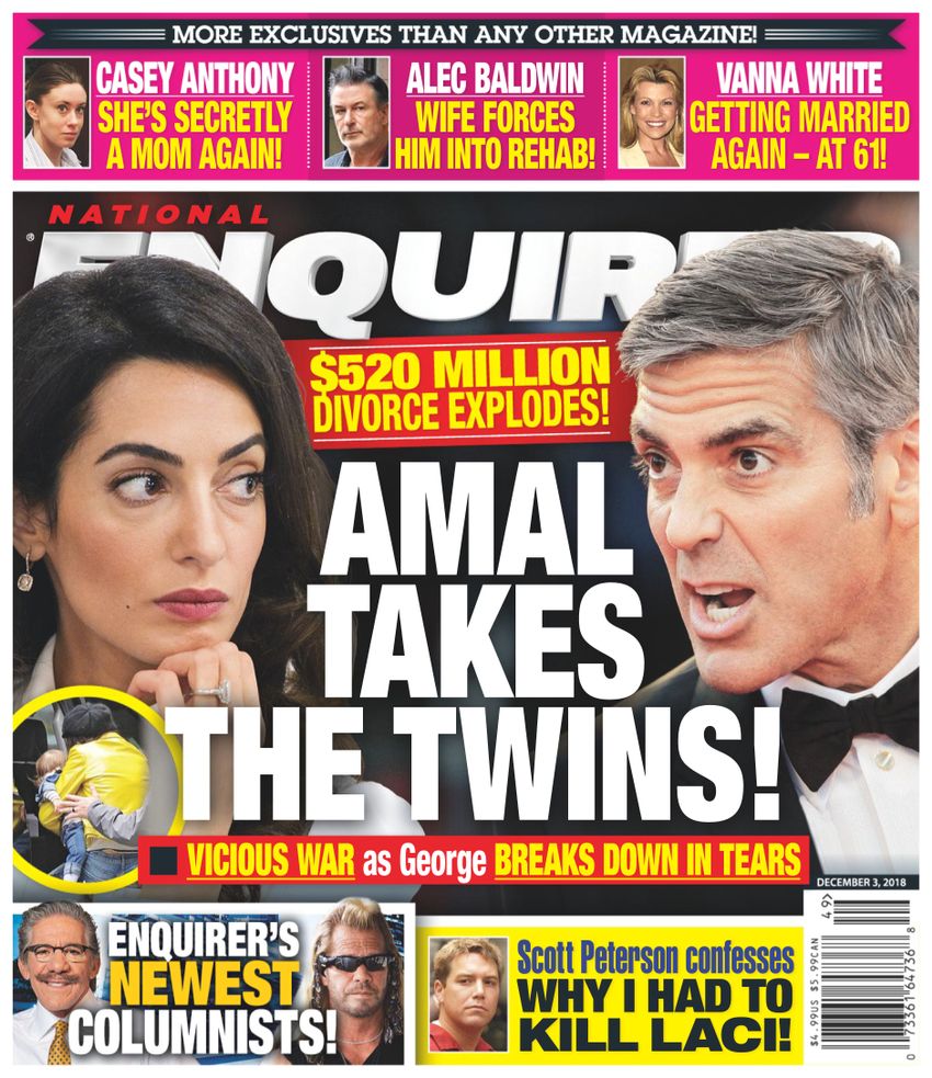 National-Enquirer December 03, 2018 Issue Cover