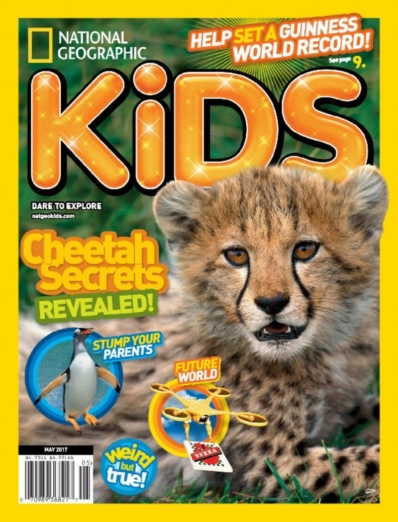 National Geographic Kids May 01, 2017 Issue Cover