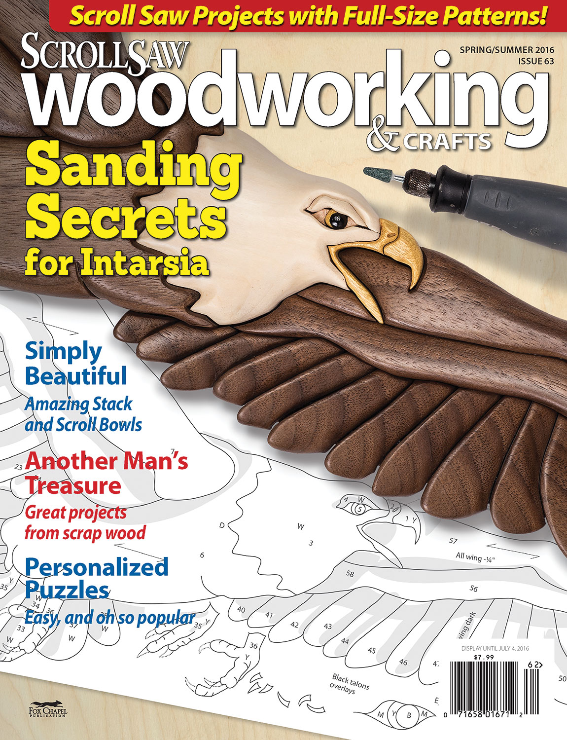 Scroll-Saw-Woodworking-and-Crafts June 01, 2016 Issue Cover