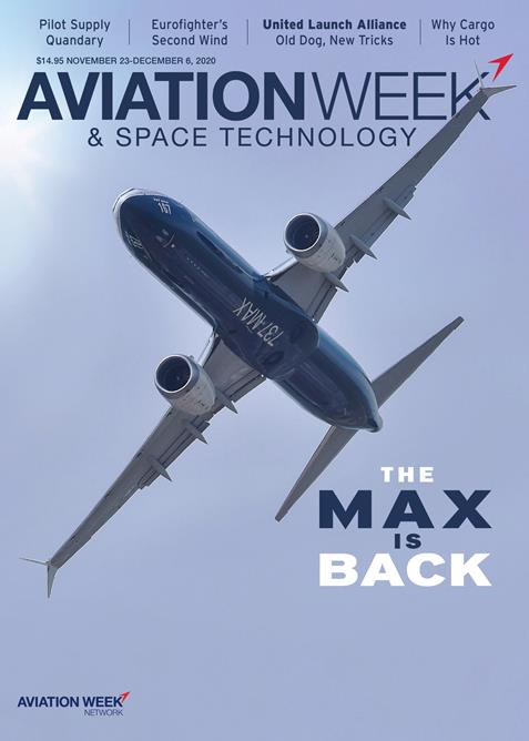 Aviation-Week-and-Space-Technology November 23, 2020 Issue Cover
