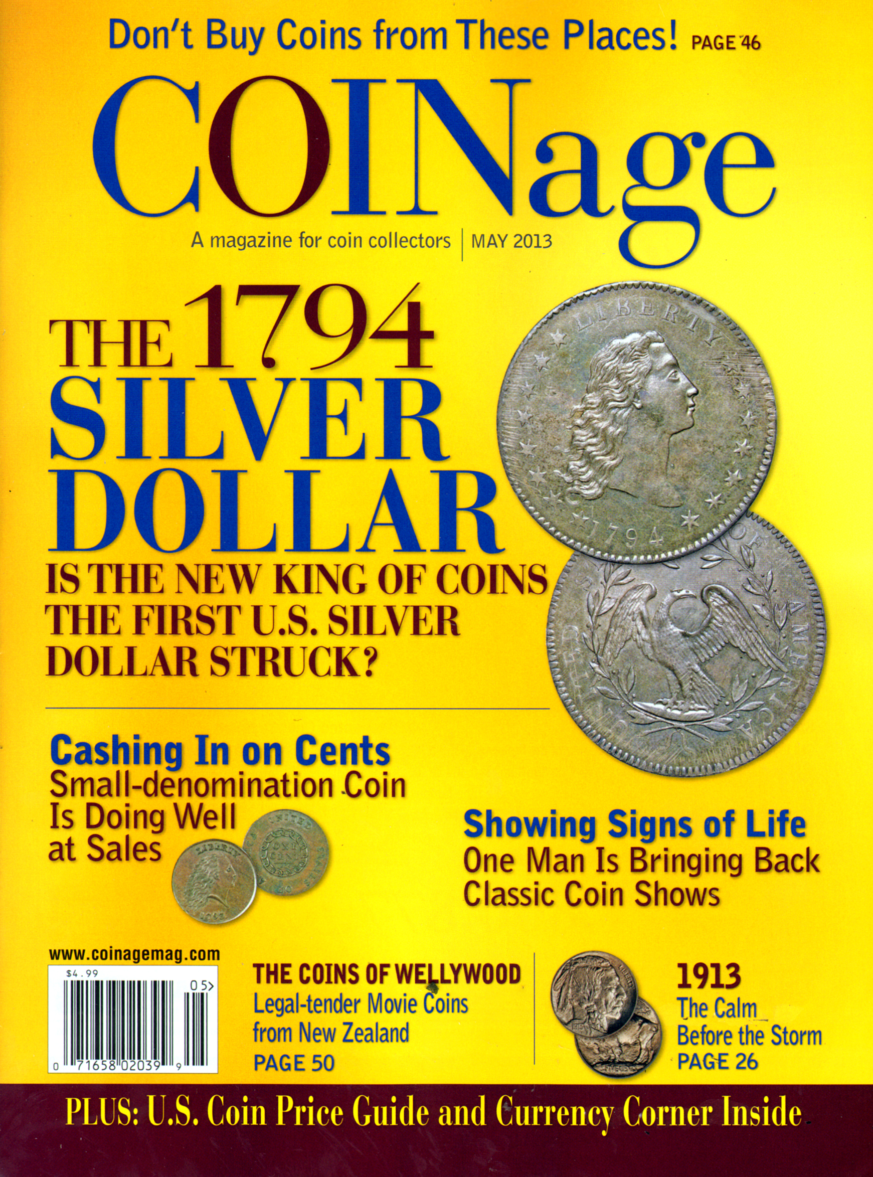 Coinage May 01, 2013 Issue Cover