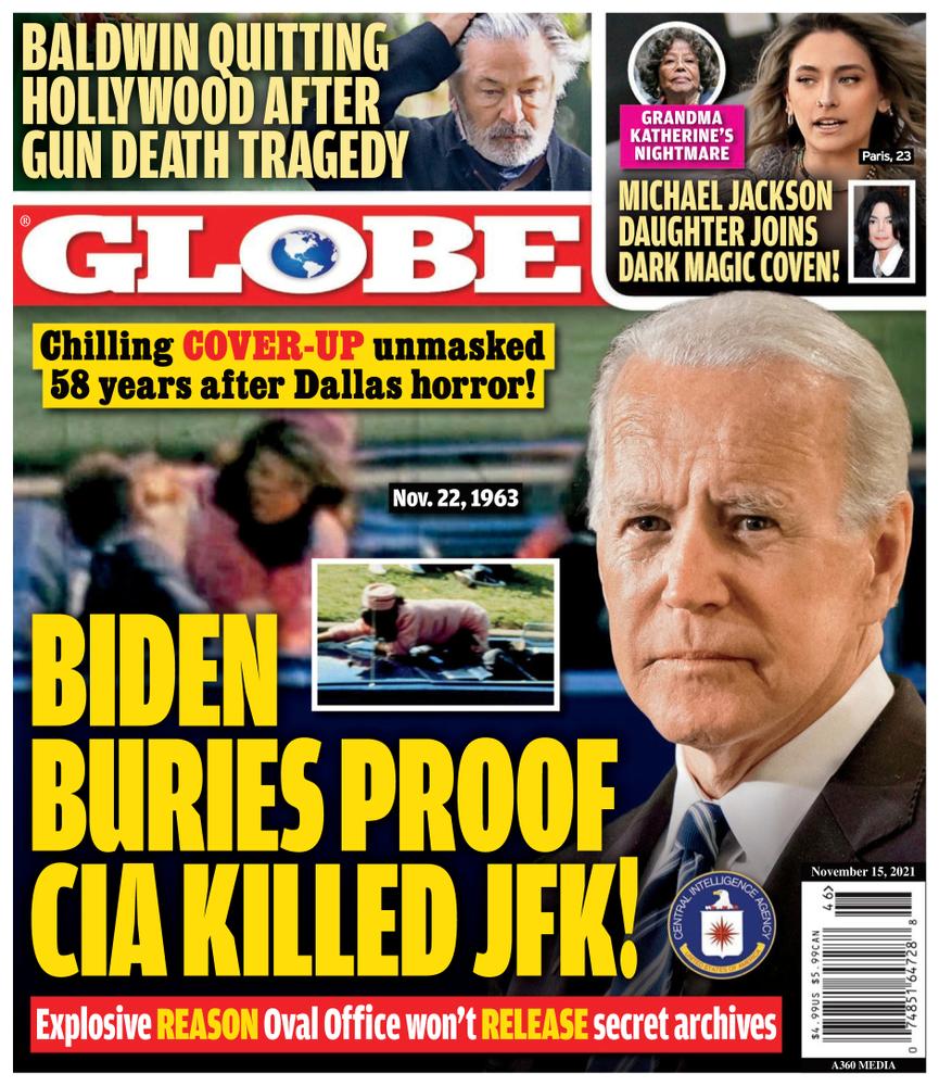 Globe November 15, 2021 Issue Cover