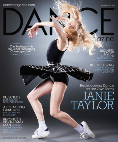 Dance Magazine November 01, 2017 Issue Cover