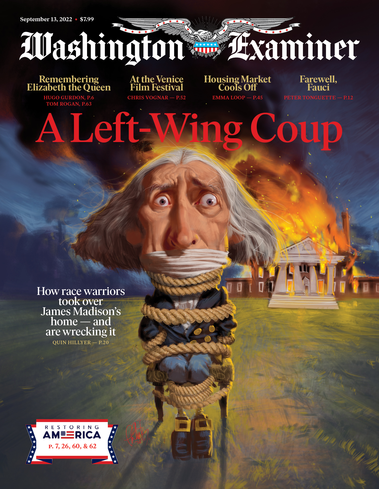 Washington-Examiner September 13, 2022 Issue Cover