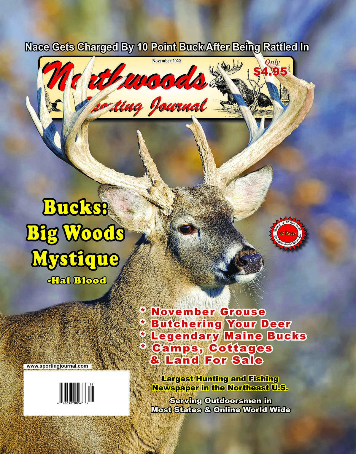 Northwoods-Sporting-Journal November 01, 2022 Issue Cover