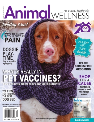 Animal Wellness December 01, 2018 Issue Cover