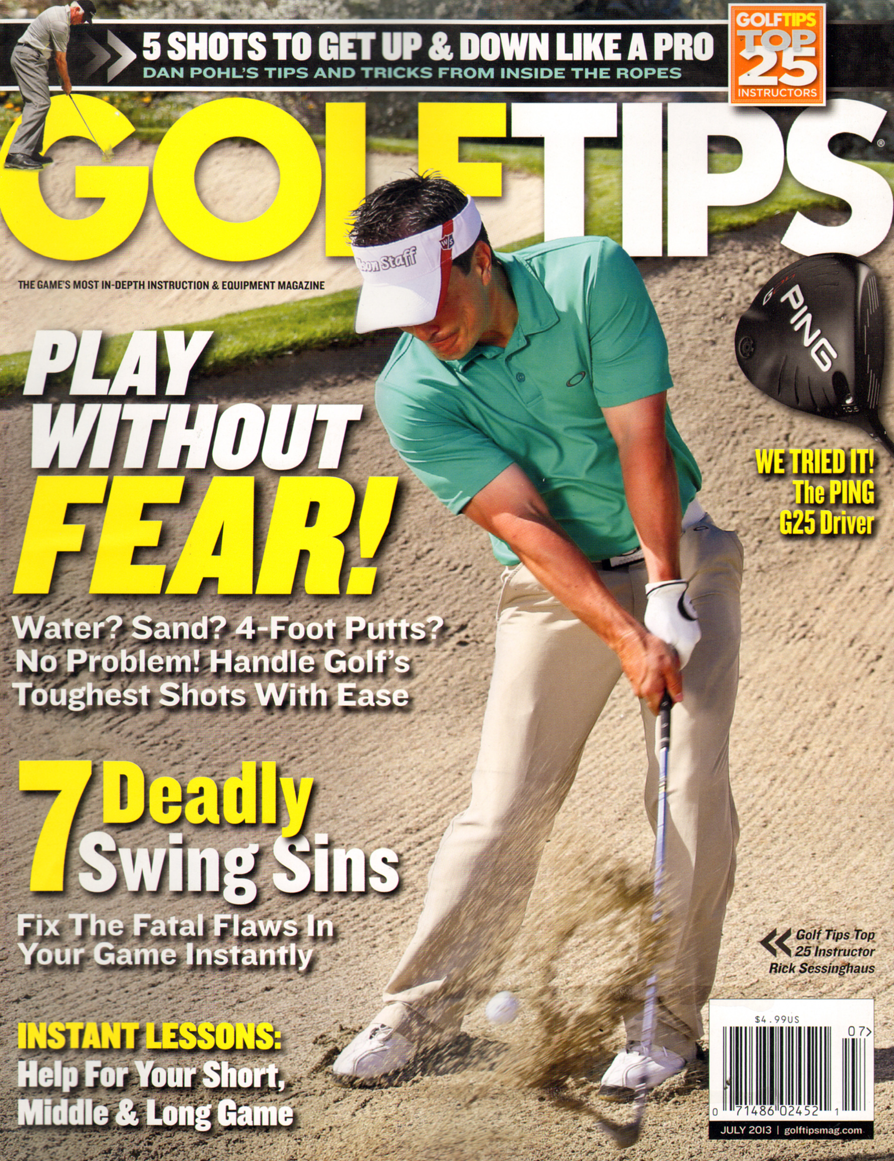 Golf-Tips July 01, 2013 Issue Cover