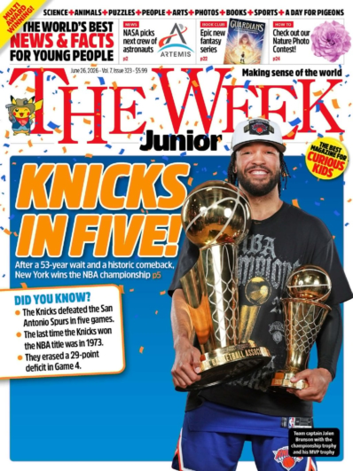 The Week Junior June 26, 2026 Issue Cover