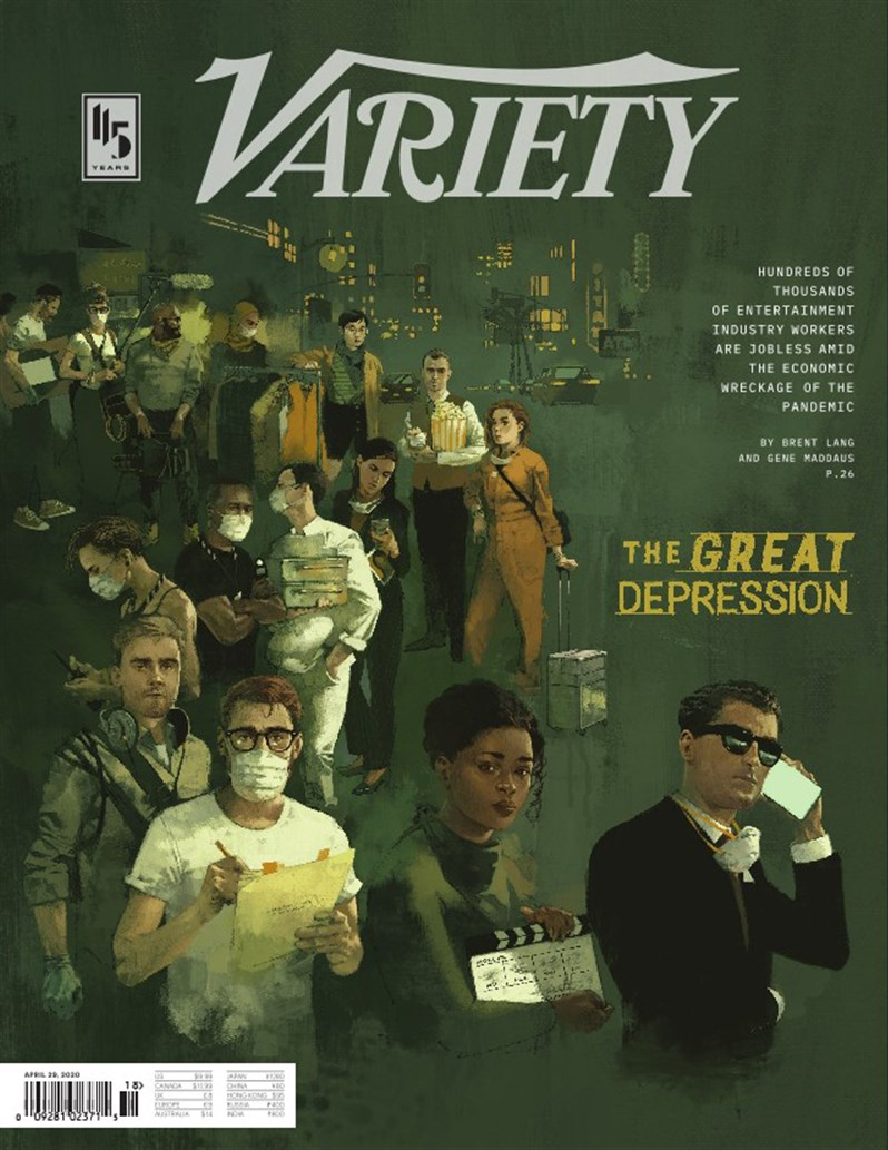 Variety April 29, 2020 Issue Cover