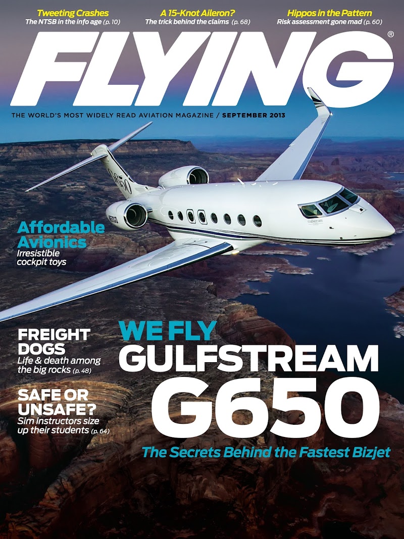 Flying September 01, 2013 Issue Cover