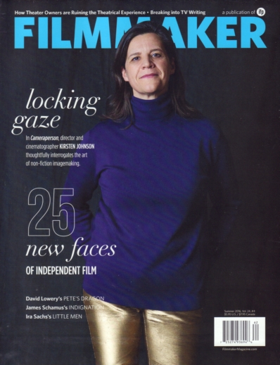 Filmmaker: The Magazine Of Independent Film July 01, 2016 Issue Cover