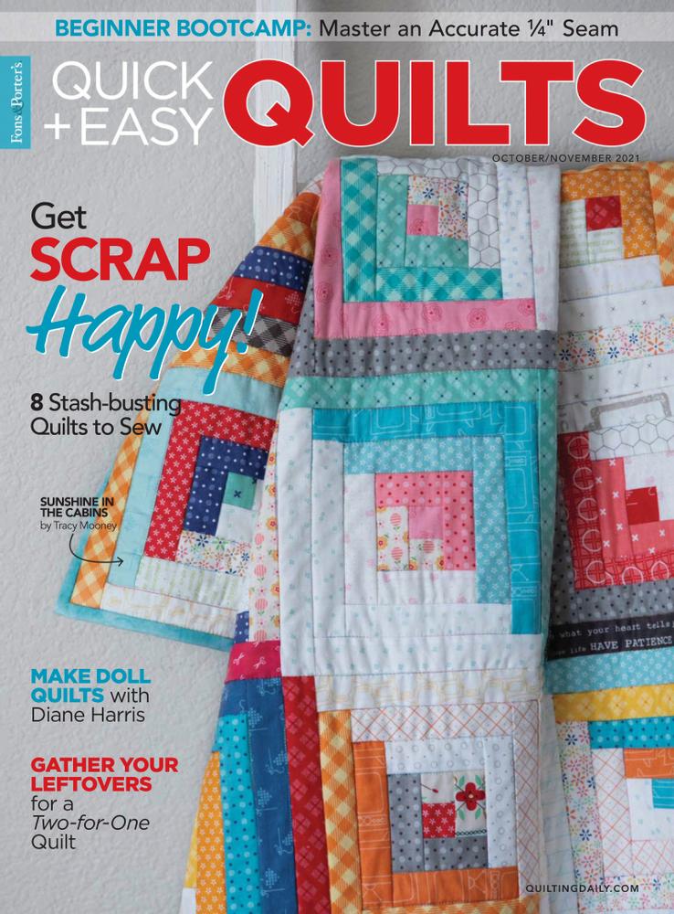 Quick-and-Easy-Quilts October 01, 2021 Issue Cover