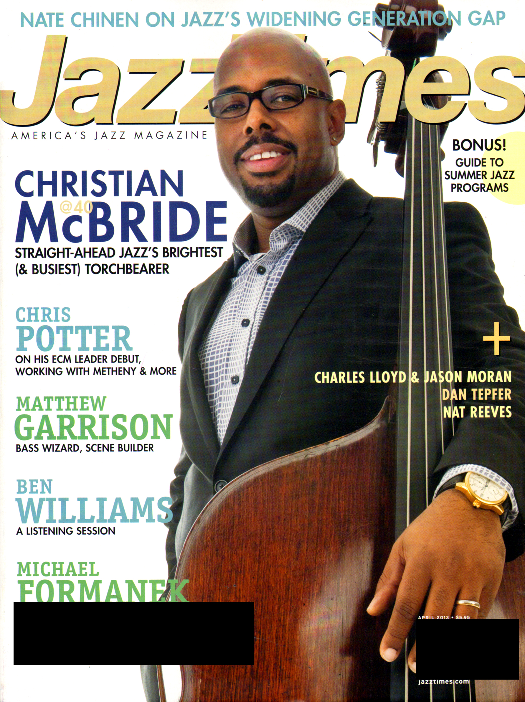JazzTimes April 01, 2013 Issue Cover