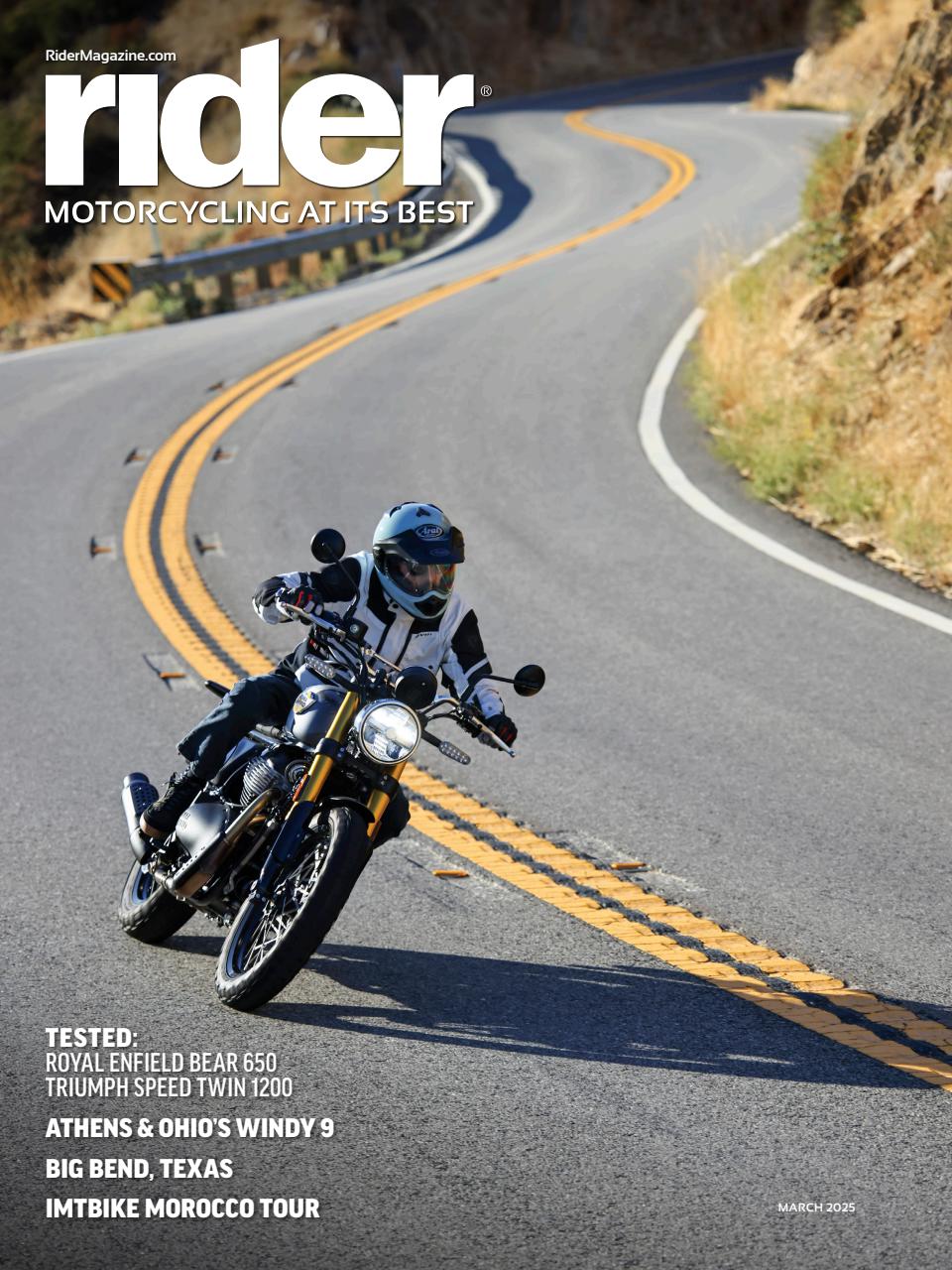 Rider March 01, 2025 Issue Cover