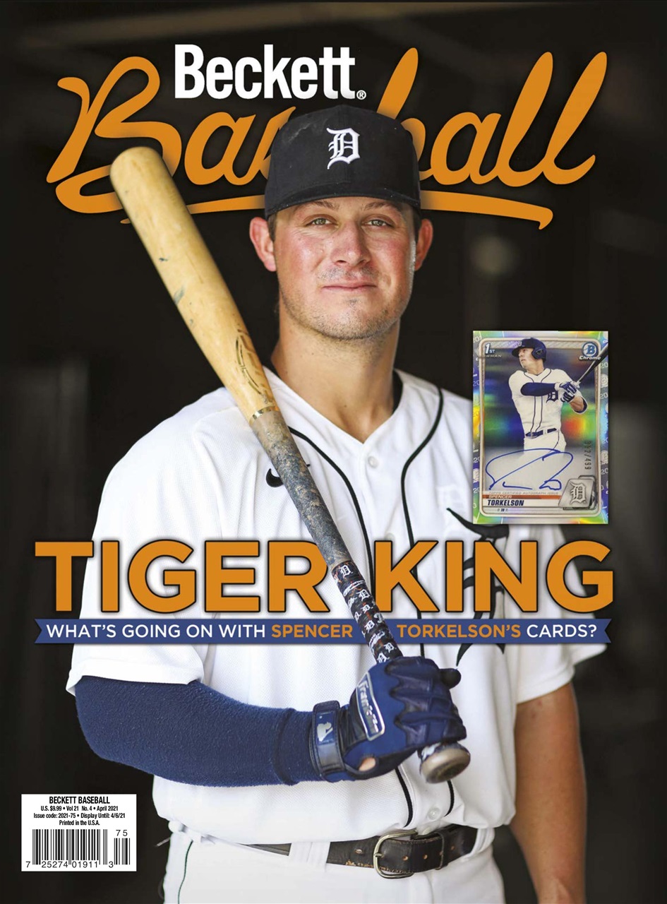 Beckett-Baseball April 01, 2021 Issue Cover