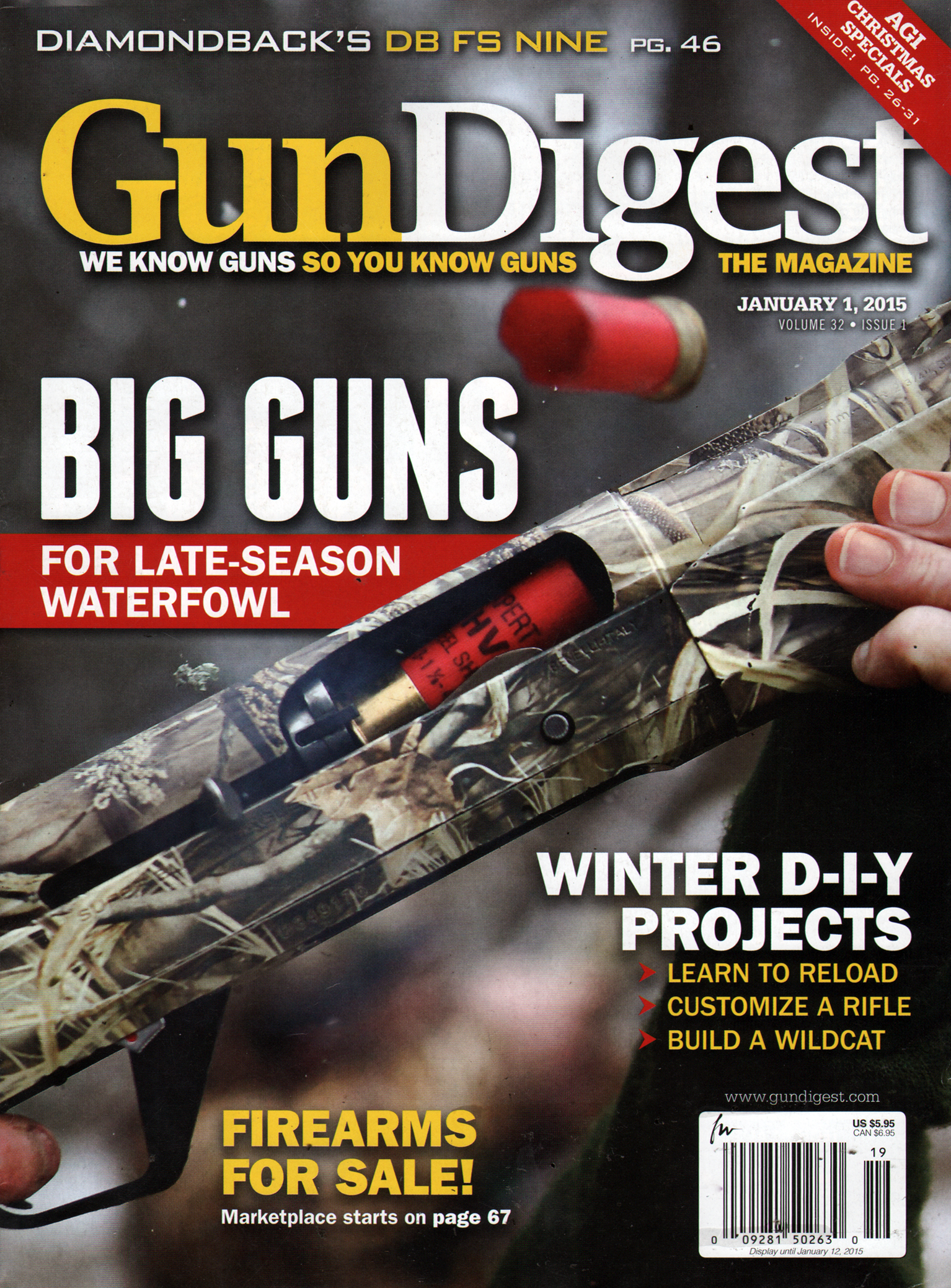 Gun-Digest January 01, 2015 Issue Cover