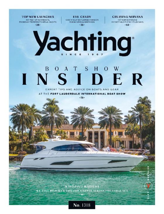 yachting October 01, 2016 Issue Cover