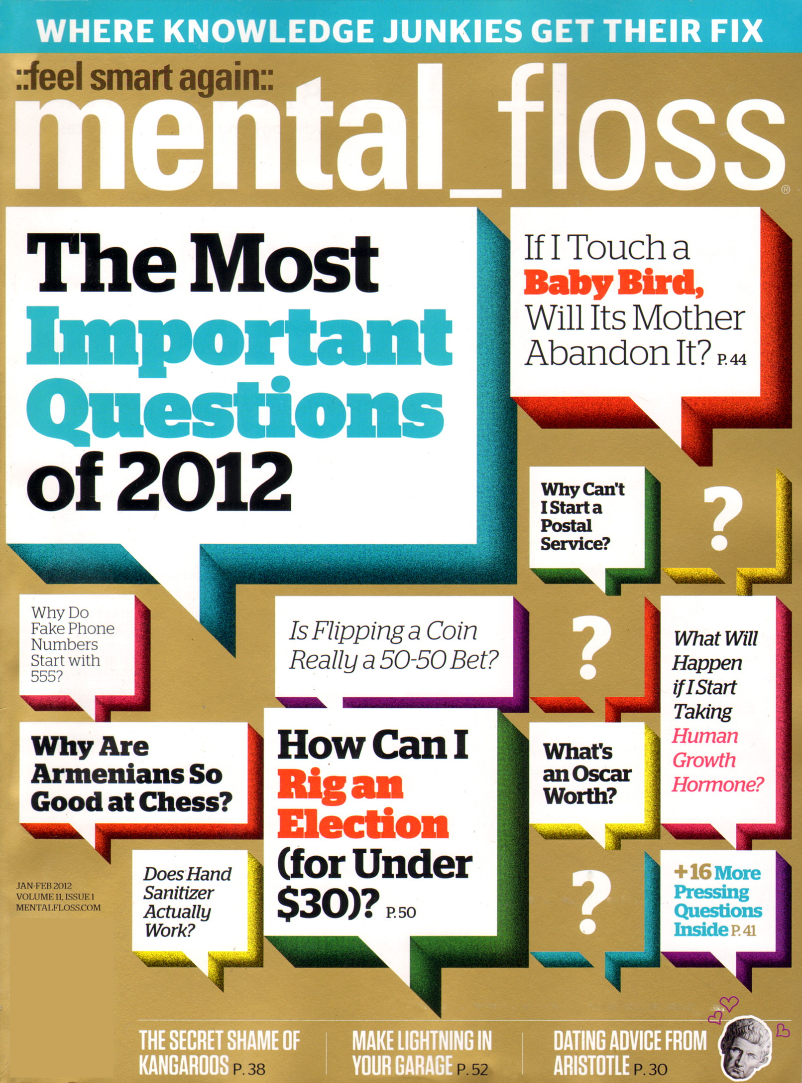 Mental-Floss January 10, 2012 Issue Cover