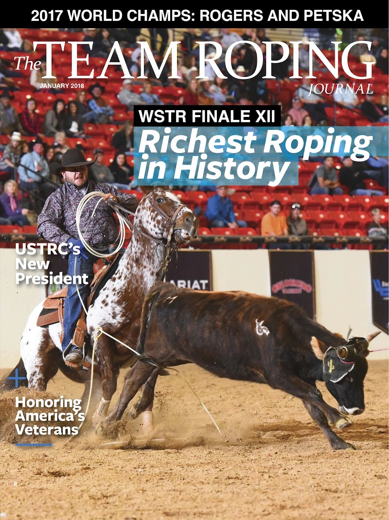 The-Team-Roping-Journal January 01, 2018 Issue Cover