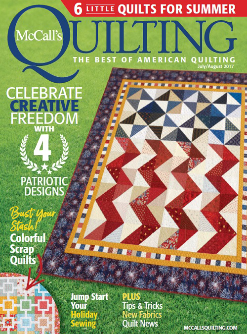 mccalls-quilting July 01, 2017 Issue Cover