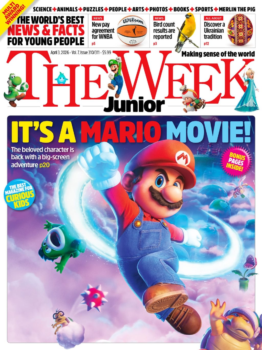 The Week Junior April 03, 2026 Issue Cover