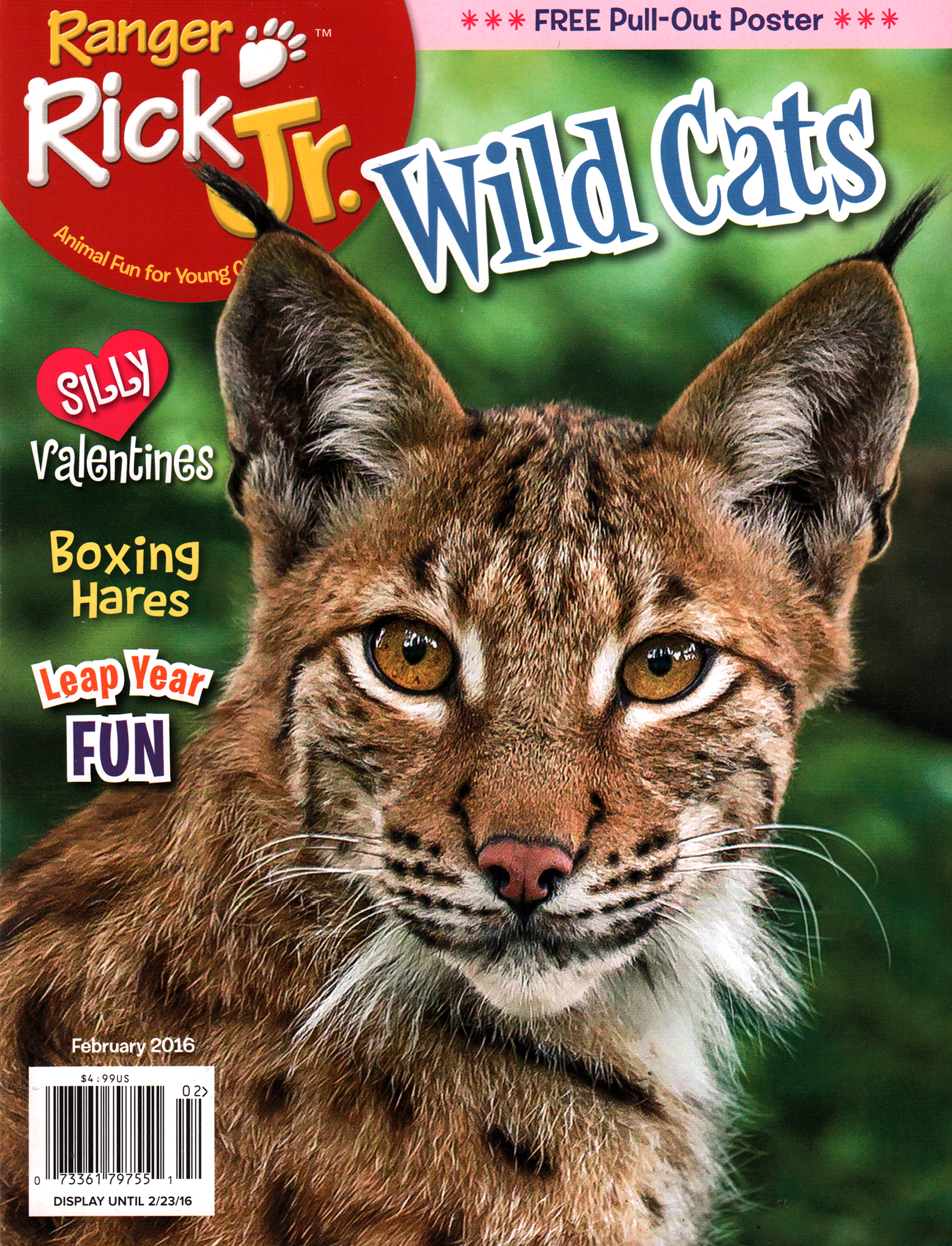 Ranger-Rick-Jr February 01, 2016 Issue Cover