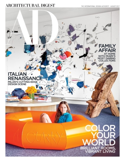 Architectural Digest August 01, 2017 Issue Cover