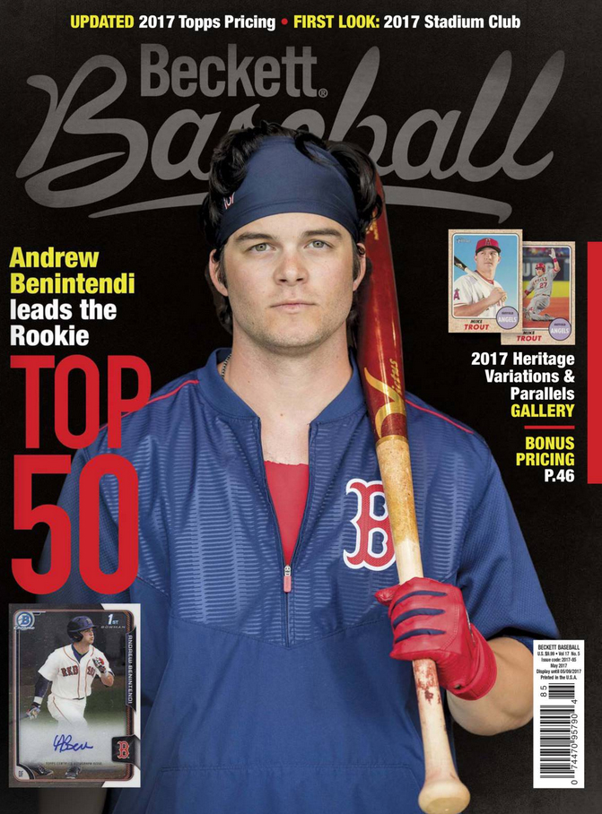 Beckett-Baseball May 01, 2017 Issue Cover