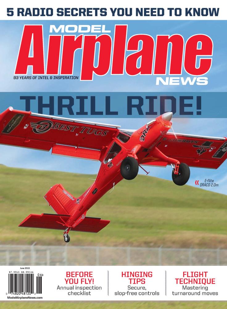 Model-Airplane-News June 01, 2022 Issue Cover