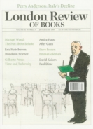 London-Review-Of-Books February 01, 2009 Issue Cover