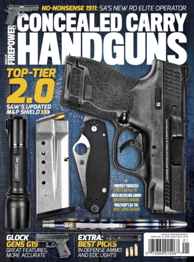 Concealed Carry Handguns March 01, 2018 Issue Cover