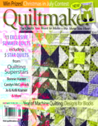 Quiltmaker July 01, 2014 Issue Cover