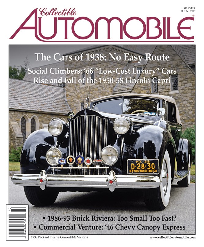Collectible-Automobile October 01, 2021 Issue Cover