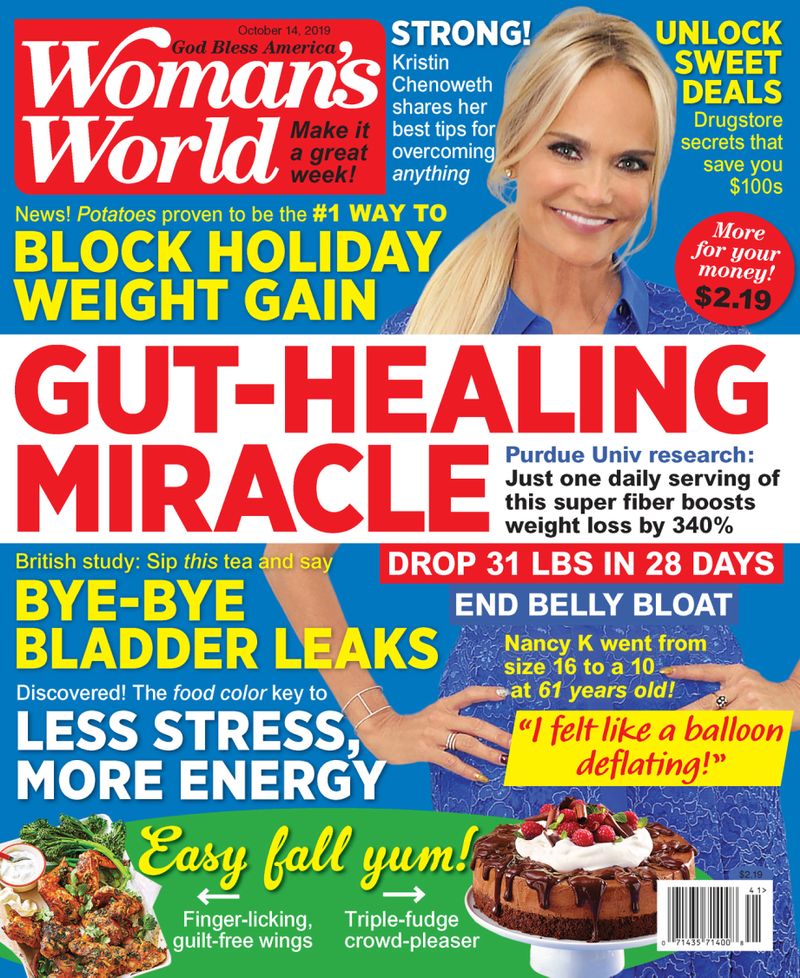 Womans-World October 14, 2019 Issue Cover